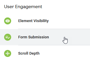 Form Submission Trigger